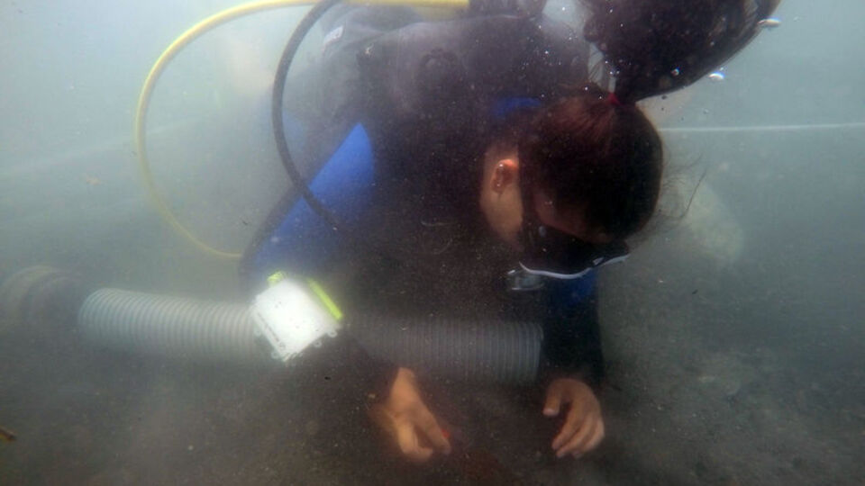 İznik Gölü'ndeki batık kilisede bulundu!