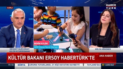 Bakan Ersoy'dan Habertürk'e açıklamalar