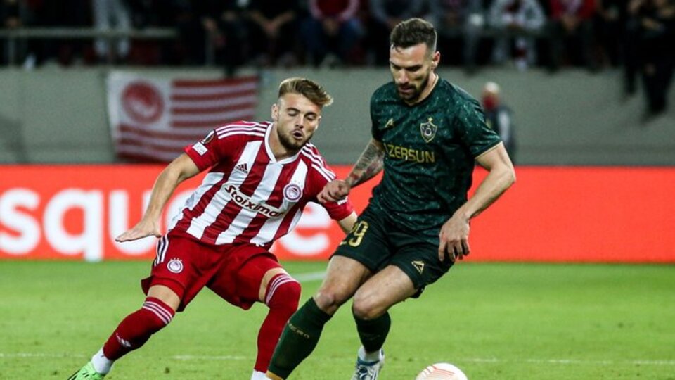 Karabağ, Olympiakos'u dağıttı!