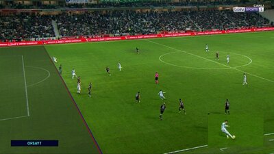 Giresun'da tartışılan ofsayt kararı