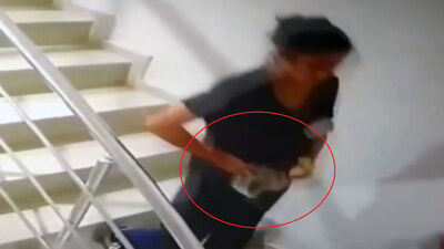 Ayakkabı çalan sevgililer tutuklandı!