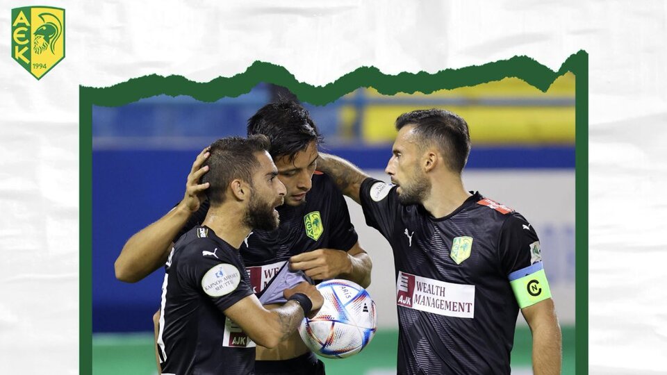 AEK lig maçını kazandı