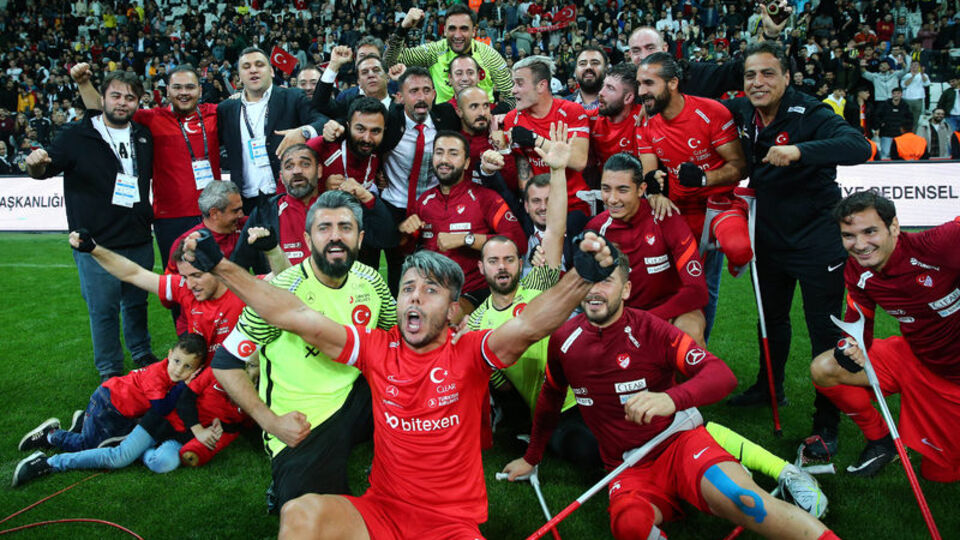 Ampute Milli Takımı dünya şampiyonu!