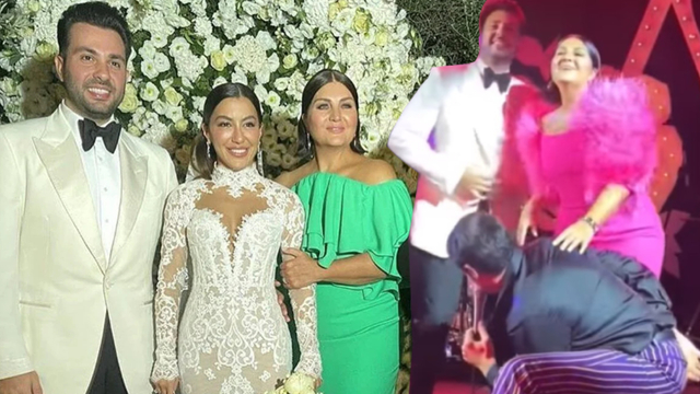 Sibel Can'ın oğlu evlendi