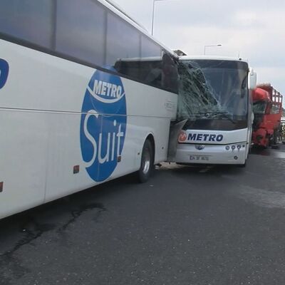 Yavuz Sultan Selim Köprüsü girişinde zincirleme kaza!