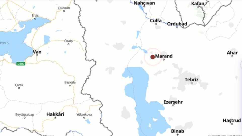 Van'da paniğe yol açan deprem!