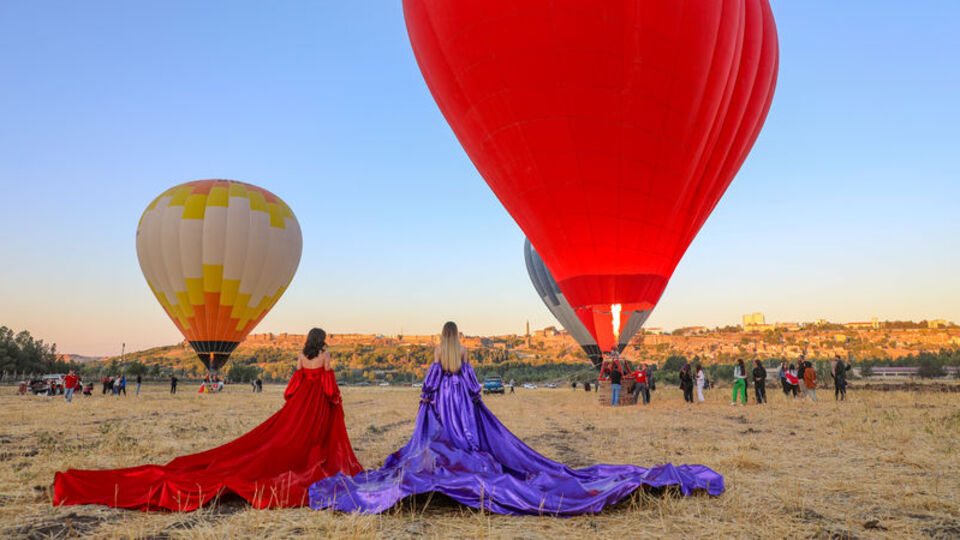 Kapadokya'yı kıskandıracak manzara