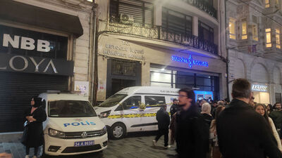 İstanbul Beyoğlu'nda polis intiharı!