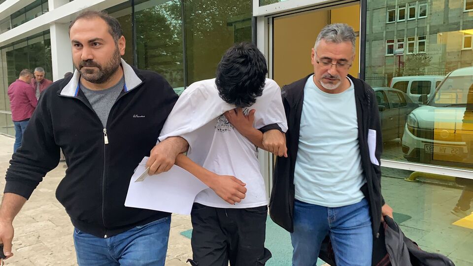 Samsun'da yaşandı! Bindiği taksiyi tüfekle gasp etti