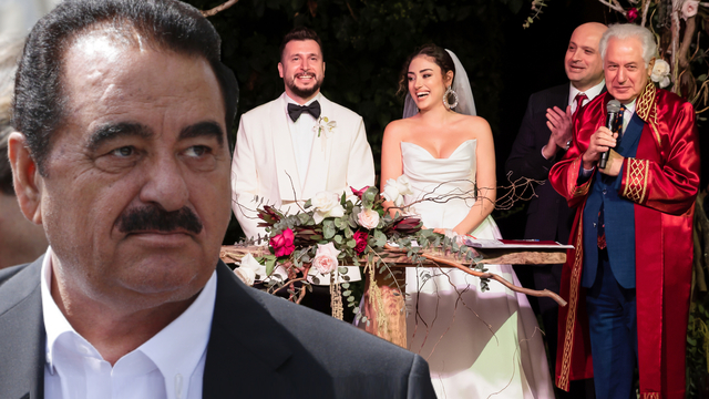 İbrahim Tatlıses'in kızı evlendi
