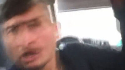 Otobüs şoförü yolcuya yumruk savurdu