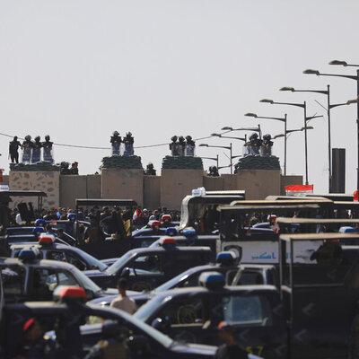 Irak'ta Yeşil Bölge'ye roketli saldırı