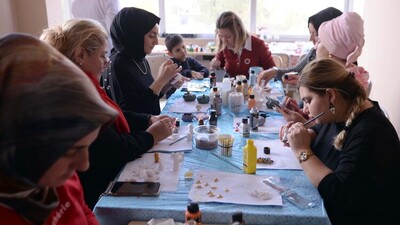 Kadınlar hazırladı gelire dönüştü