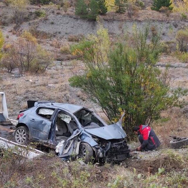 Kastamonu'da otomobil devrildi, sürücü öldü