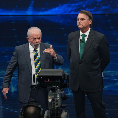 Brezilya'da iki aday arasında ağır tartışma