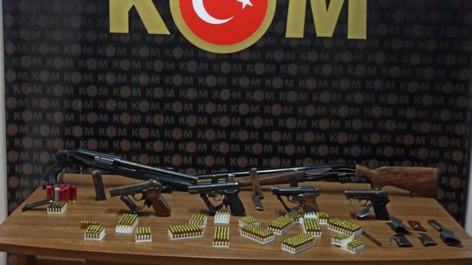 Malatya'da silah ticareti operasyonu: 8 tutuklama