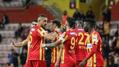 Yukatel Kayserispor 2 golle turladı