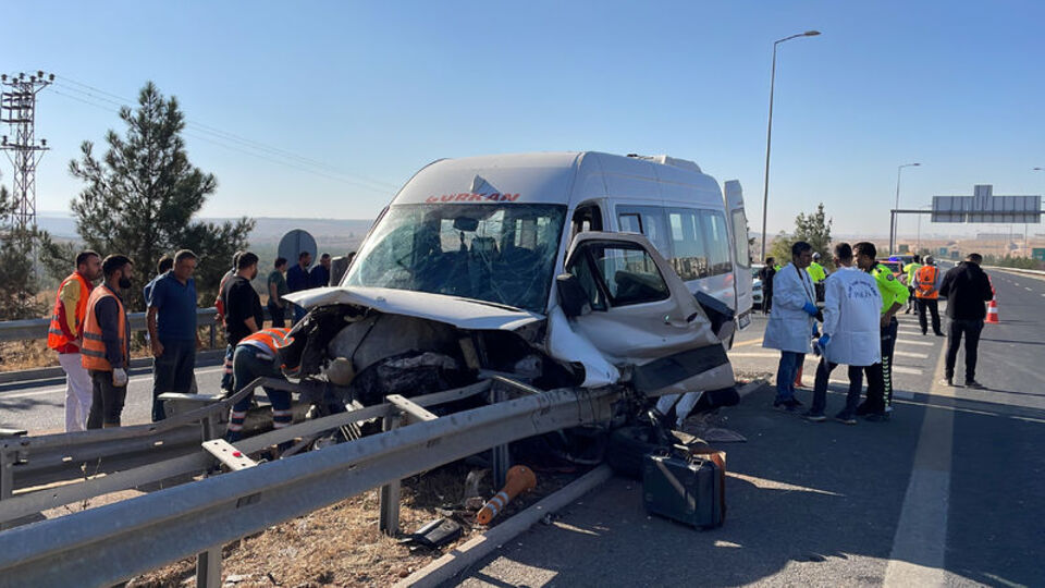 Gaziantep'te feci kaza: 1 kişi öldü, 5 yaralı