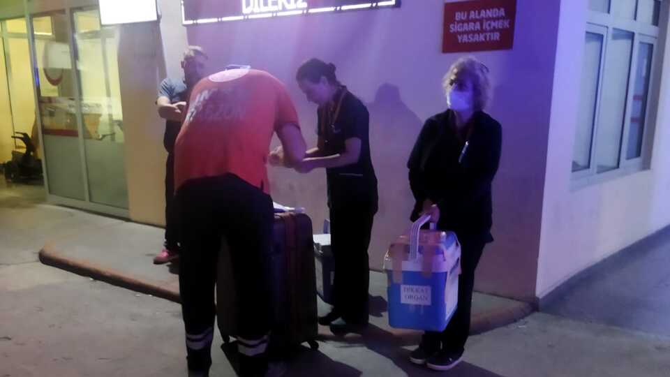 Başkalarına can oldu!