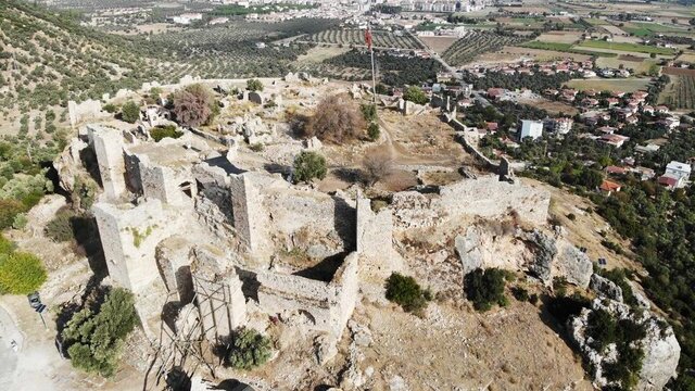 Menteşeoğulları Beyliği'ne başkentlik yapan antik kentte bulundu