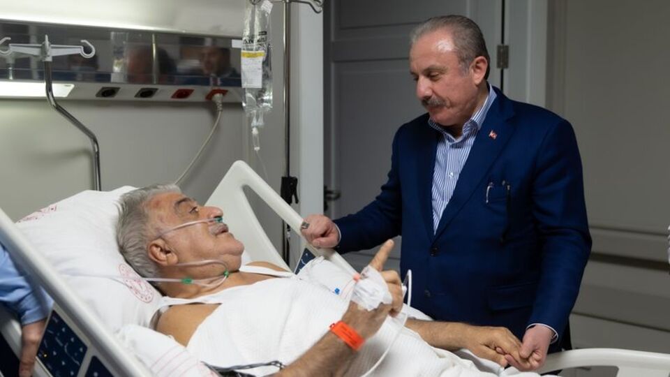 Şentop'dan Binali Yıldırım'a ziyaret