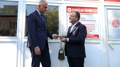 Diyarbakır Cezaevi'nin kapısına kilit vuruldu