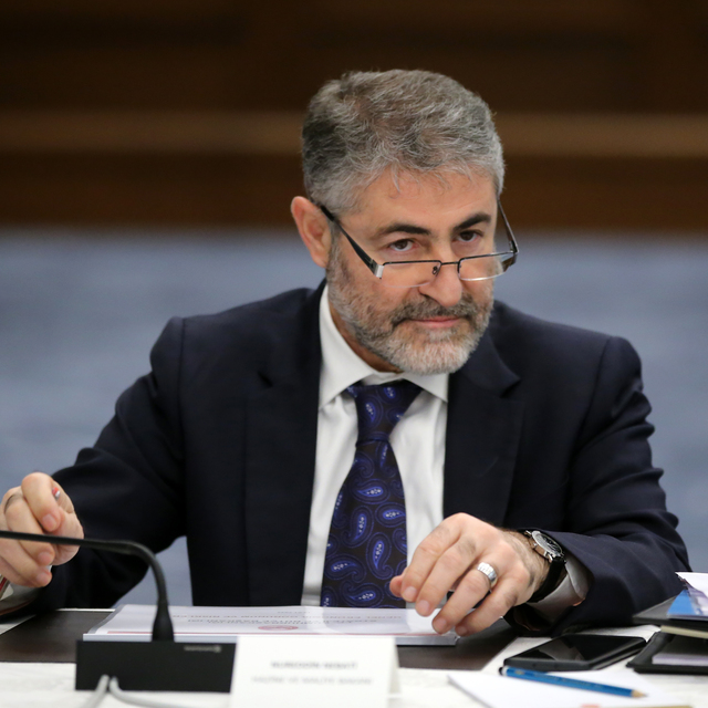 Bakan Nebati banka genel müdürleriyle görüştü
