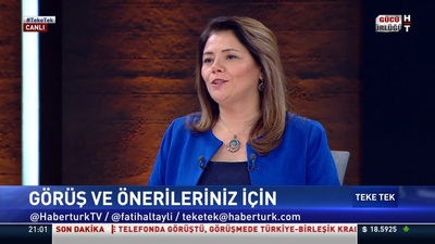 İstanbul Barosu Başkanı Filiz Saraç'tan Habertürk'e açıklamalar