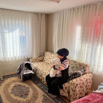 Maden faciasında ölen işçinin eşi doğum yaptı