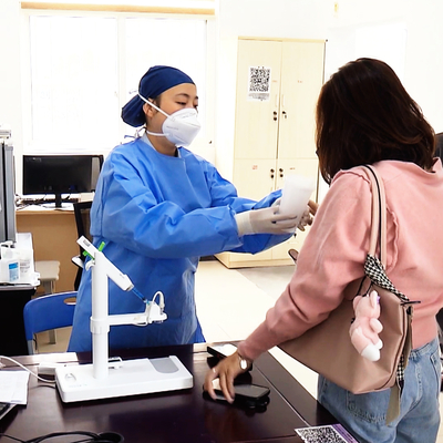 İlk solunabilir Covid-19 aşısı uygulandı