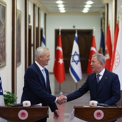 Akar ve Gantz'den ortak basın açıklaması