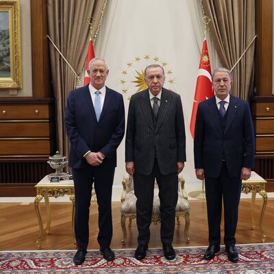 İsrail Savunma Bakanı Gantz Türkiye ziyareti sonrası konuştu