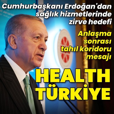 Cumhurbaşkanı Erdoğan Türk Tıp Dünyası Kurultayı'nda konuştu