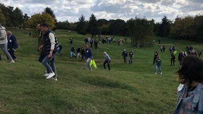 Göktürk'teki yeşil gerginlikte çalışmalar tekrar başladı