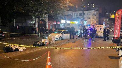Şişli'de bir kişi öldürüldü, yanındaki kadın kaçırıldı