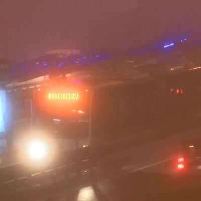 İstanbul'da yoğun sis