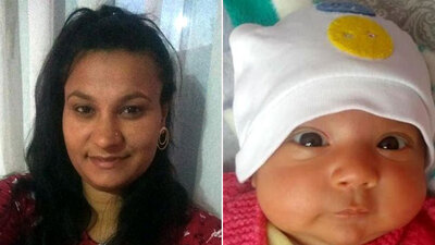 Ehliyetsiz sürücü anne ile bebeğin ölümü oldu!