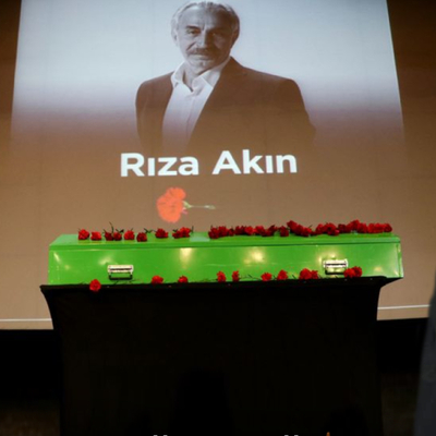 Rıza Akın son yolculuğuna uğurlandı