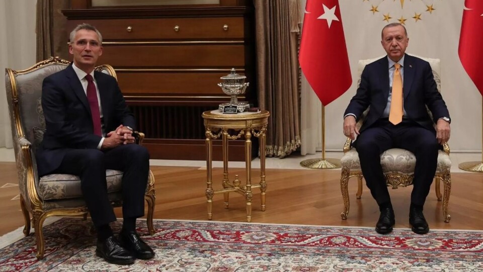 Erdoğan ve Stoltenberg'in görüşmesi başladı
