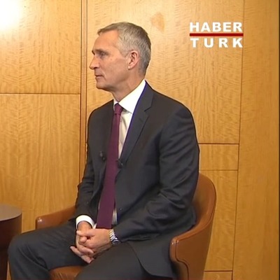 NATO Genel Sekreteri Stoltenberg Habertürk'te