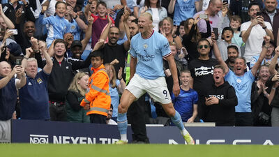 City'i Haaland kurtardı