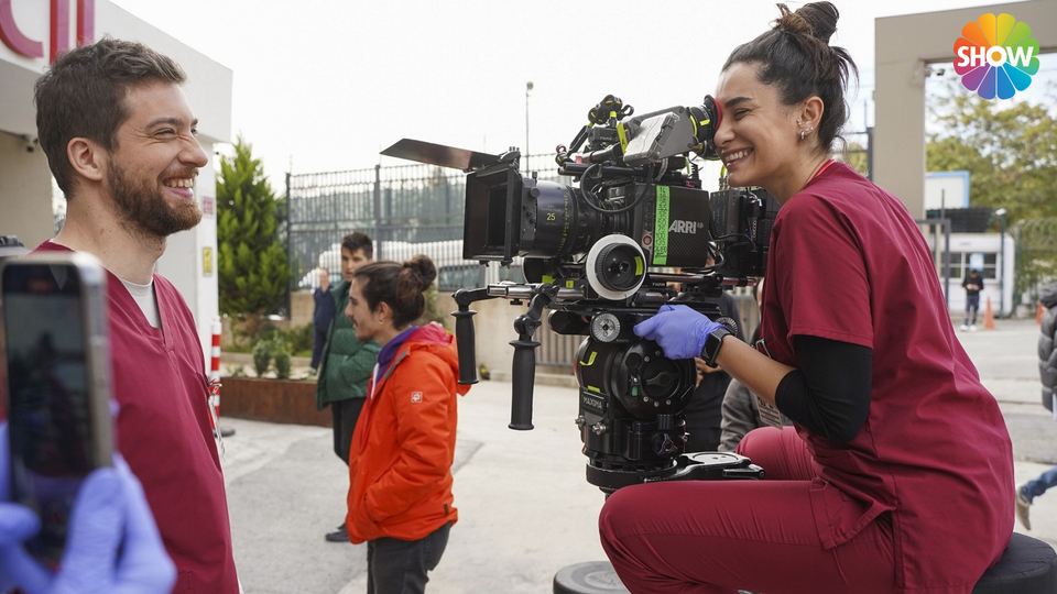 'Hayat Bugün'ün setinden renkli anlar