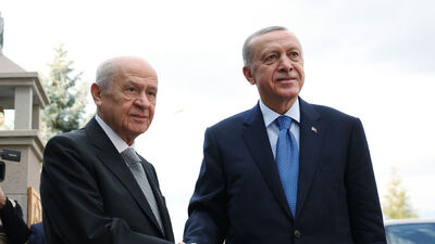 Cumhurbaşkanı Erdoğan Bahçeli ile görüştü