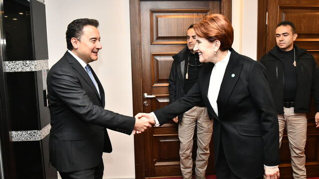 Babacan, Akşener ile görüştü