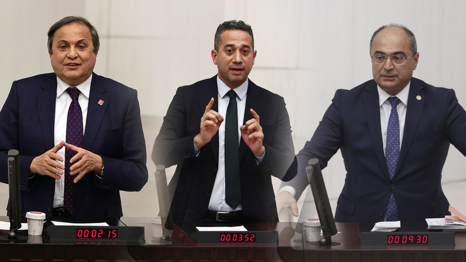 3 CHP'li vekil için fezleke Adalet Bakanlığı'nda