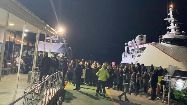 Deniz otobüsünde asılsız bomba ihbarı: 1 gözaltı