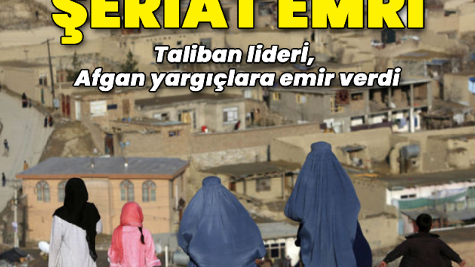 Taliban lideri, Şeriat kanunlarının uygulanmasını emretti