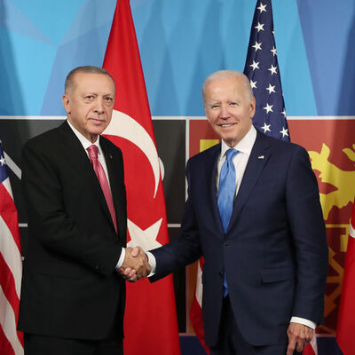 Cumhurbaşkanı Erdoğan Biden ile görüştü