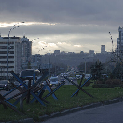 Kiev'de iki apartman vuruldu