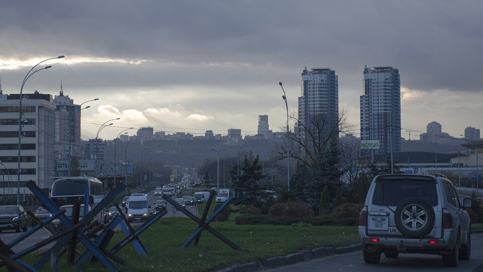 Kiev'de iki apartman vuruldu